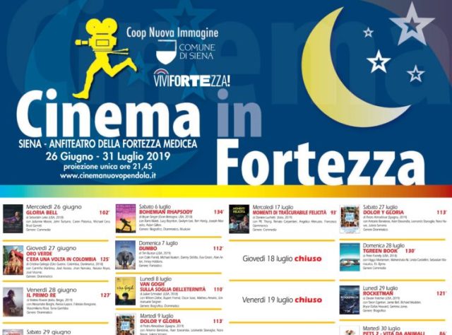 cinema in fortezza siena