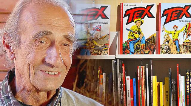 Giovanni Ticci, il disegnatore di Tex Willer foto da rsi.ch