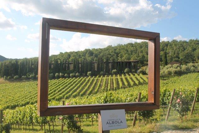 cornice castello di albola