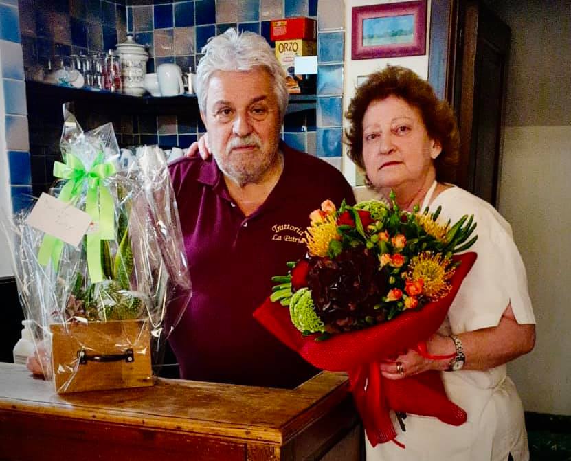 roberto e giuseppina giardi trattoria la patria rapolano terme