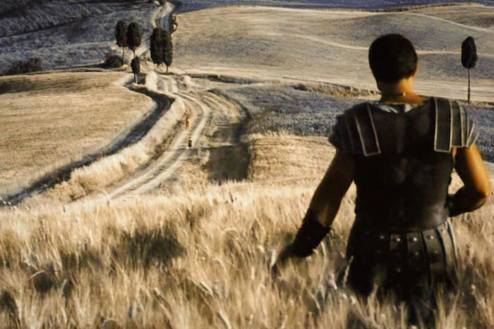 il gladiatore val d'orcia