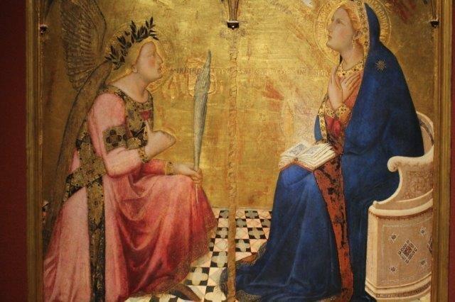 ambrogio lorenzetti annunciazione pinacoteca siena