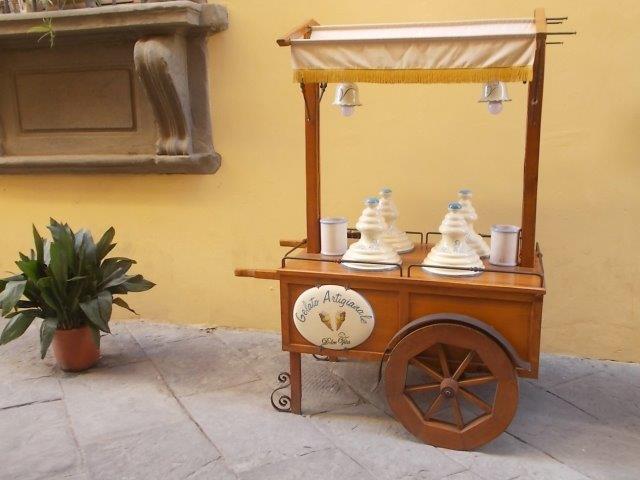 il carretto dei gelati dei giardini di marzo