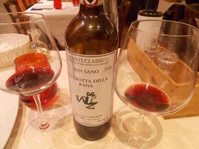 grotta della rana etichetta chianti classico matteoli san sano