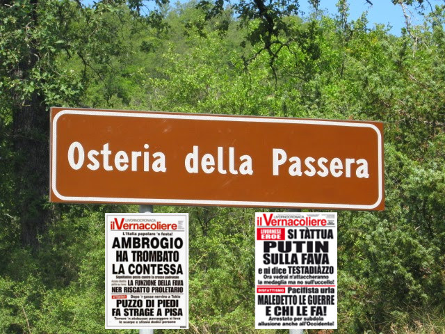 osteria della passera e vernacoliere