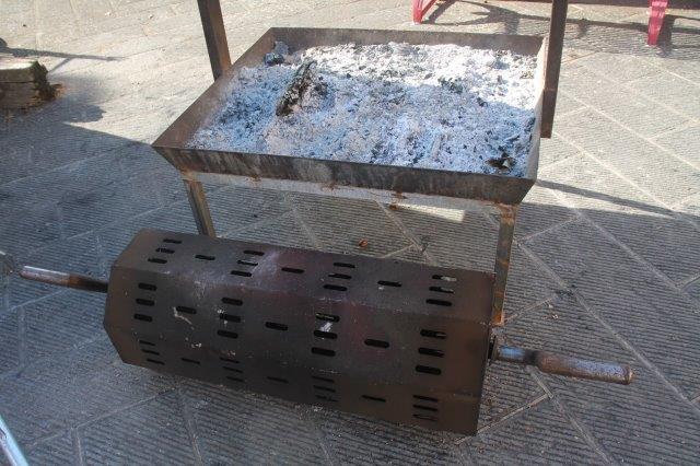 macchina per caldarroste