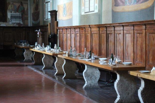 refettorio monte oliveto maggiore